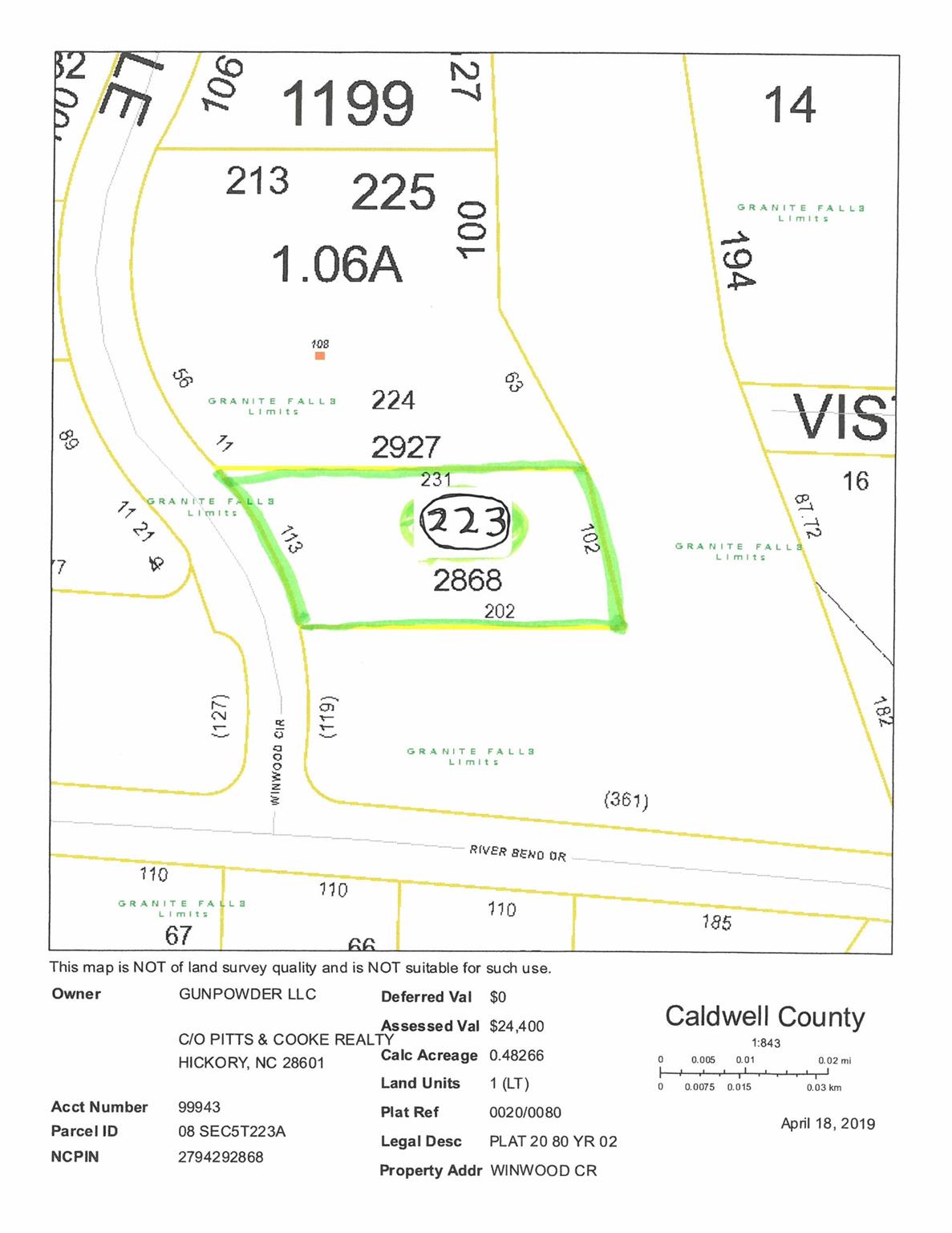 223 Winwood Circle, Granite Falls, NC 28630