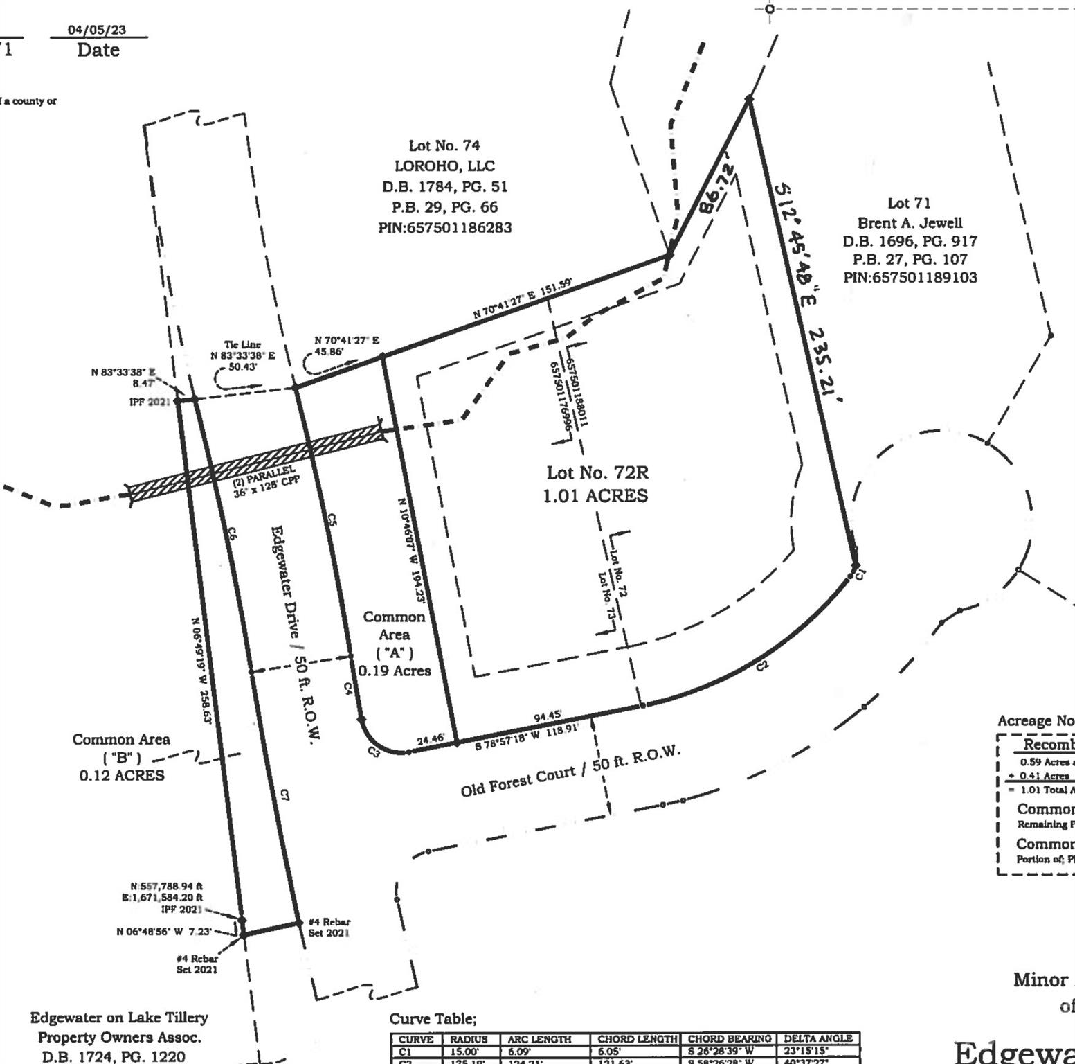 Lot 72R Old Forest Court, Norwood, NC 28128